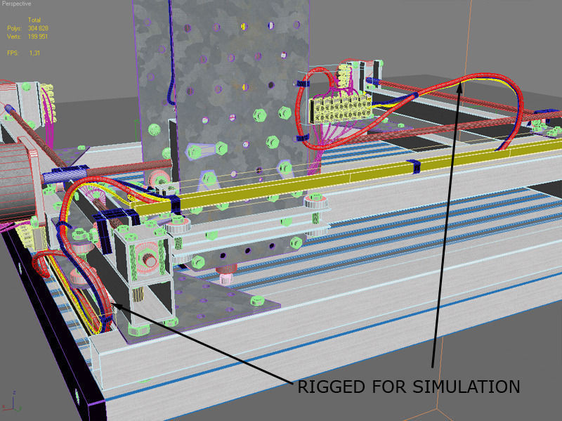 CNC router homebuild 3D model_5