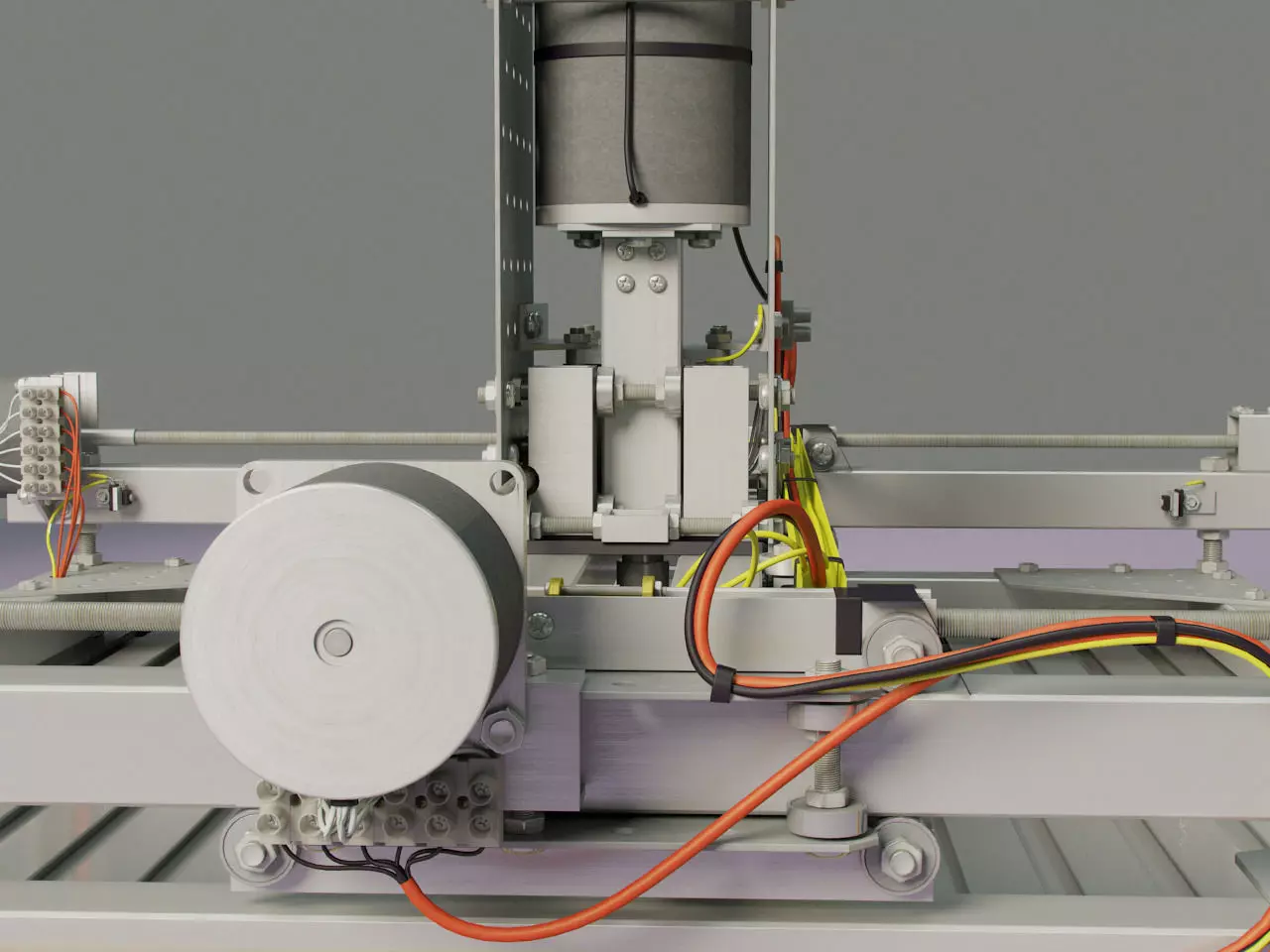 CNC router homebuild 3D model_0