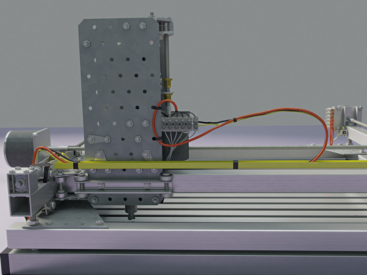 CNC router homebuild 3D model_7