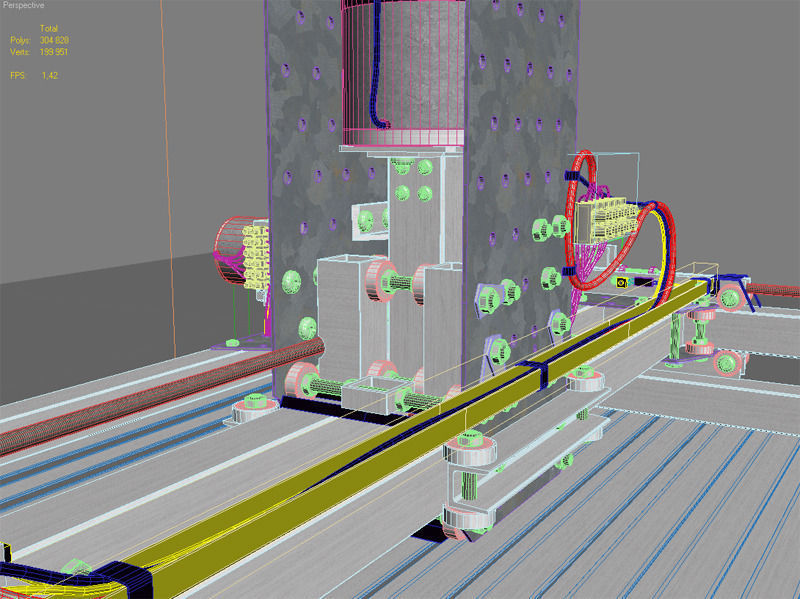 CNC router homebuild 3D model_3