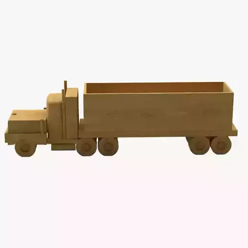 Wooden Toy Truck