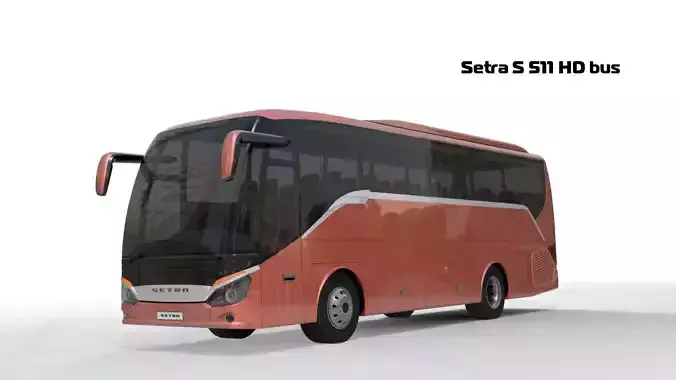 Setra S 511 HD Bus 3D model