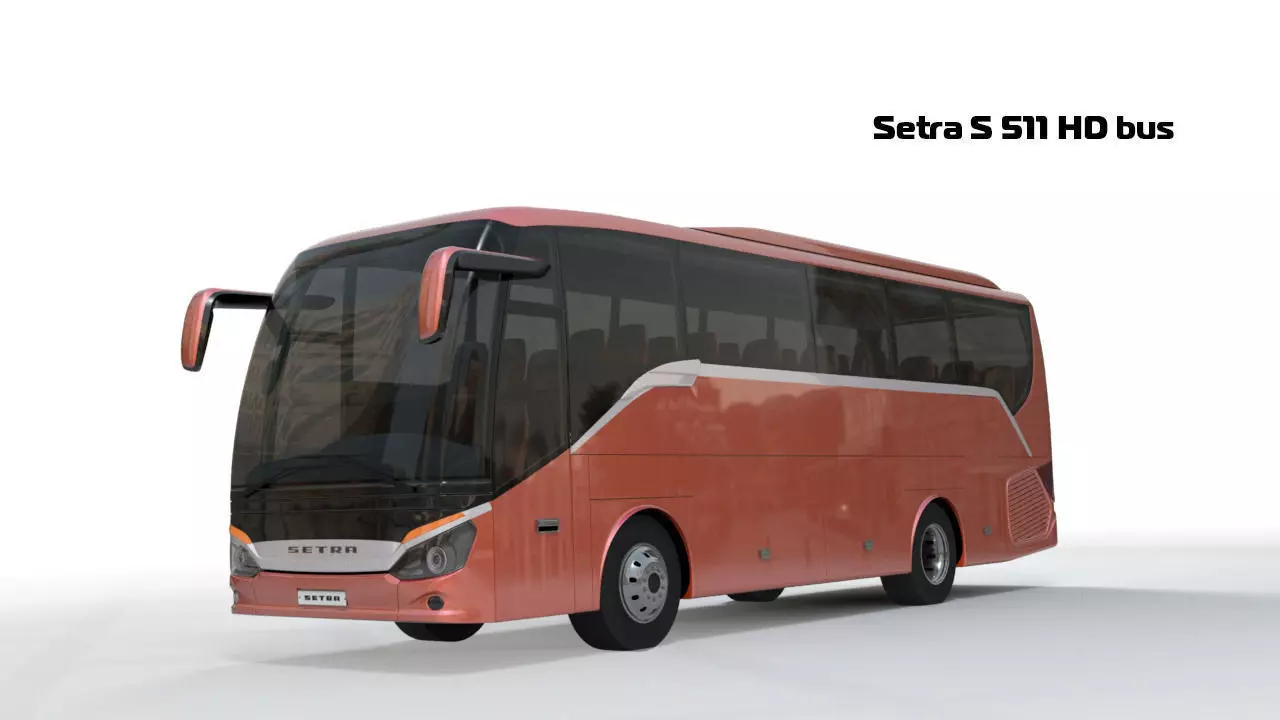 Setra S 511 HD Bus 3D model