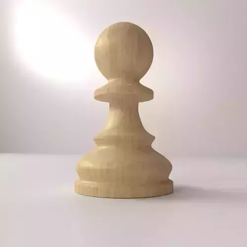 Pawn Pieces 3D model