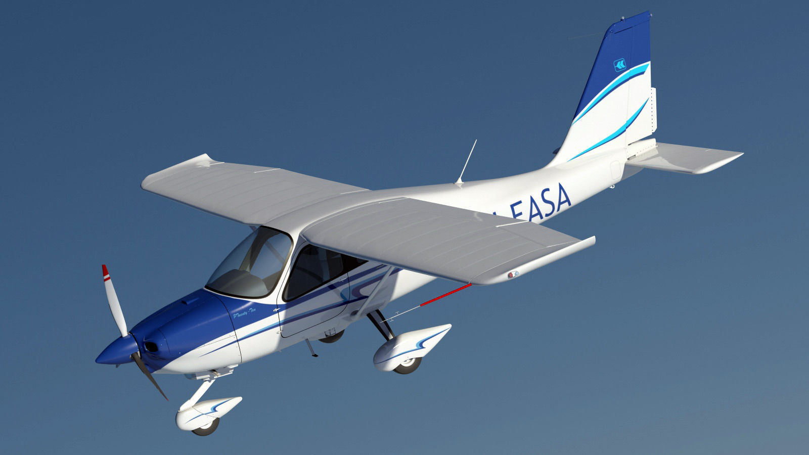 Tecnam P2010 3D model_12