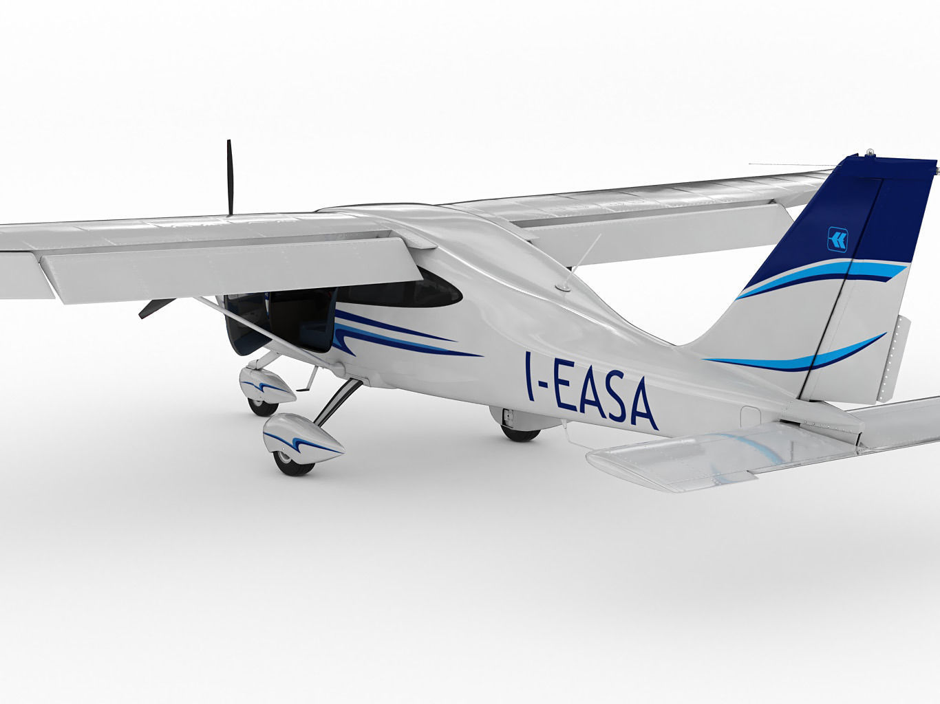 Tecnam P2010 3D model_11
