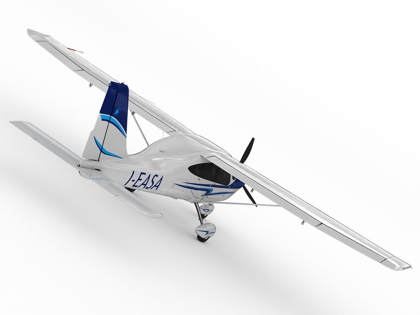 Tecnam P2010 3D model_5