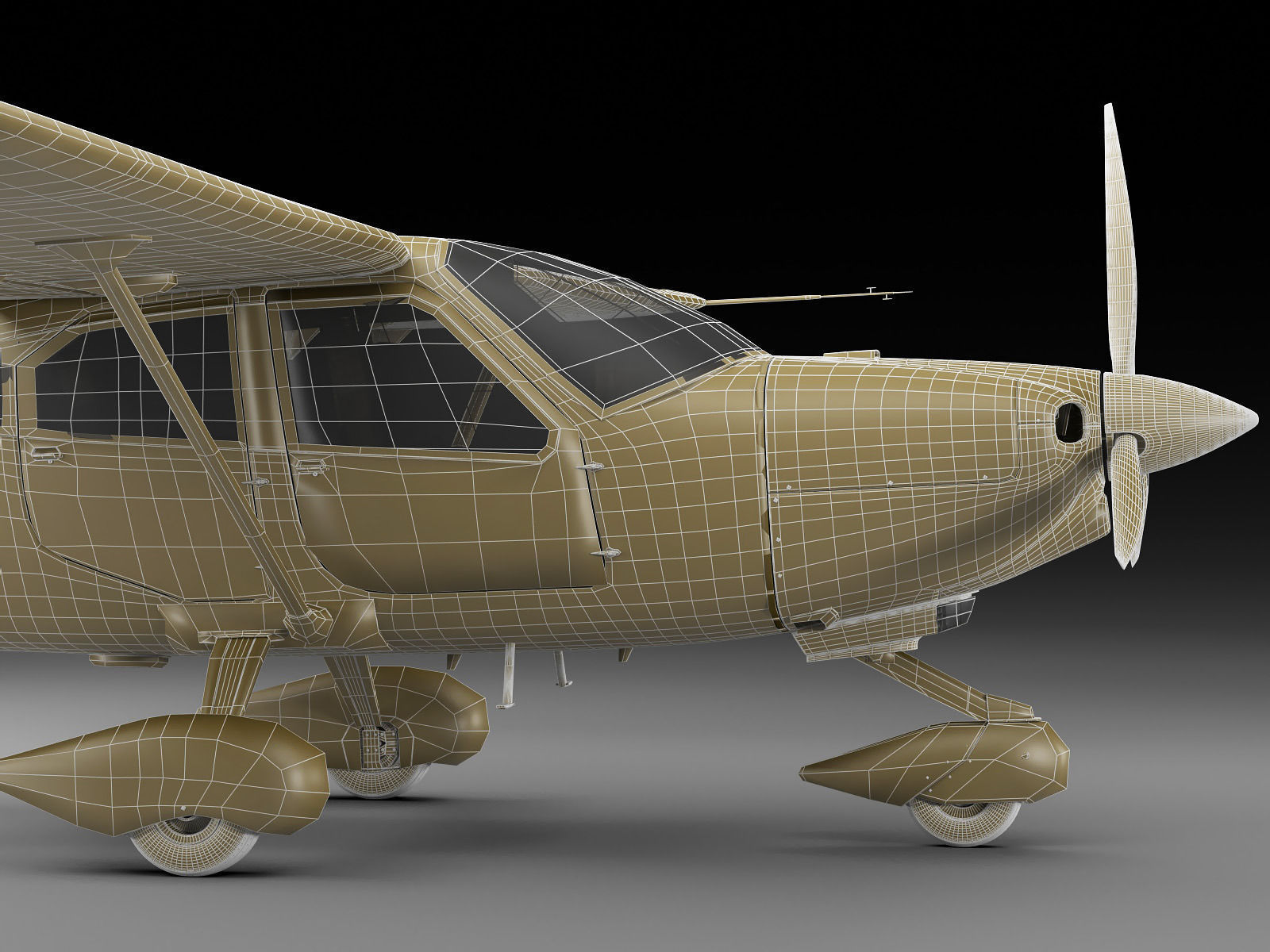 Tecnam P2010 3D model_19