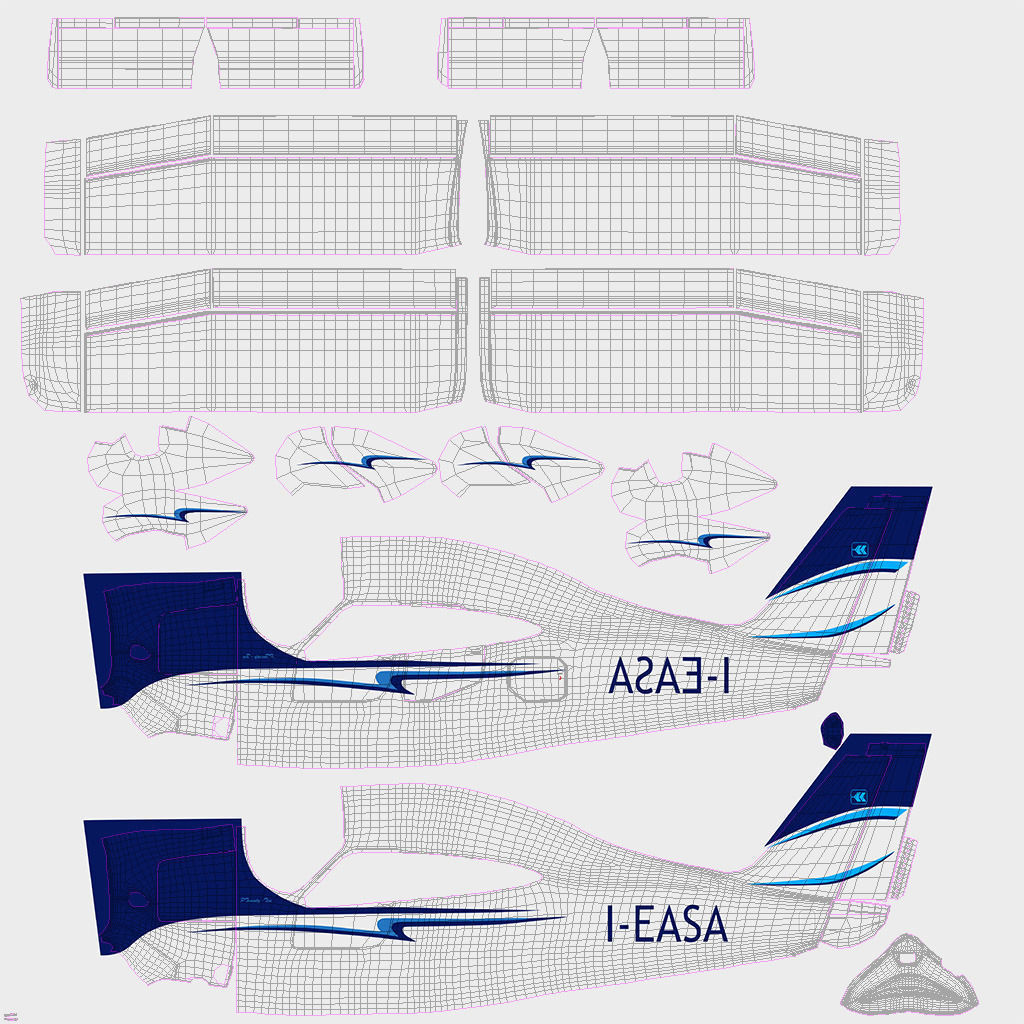 Tecnam P2010 3D model_22