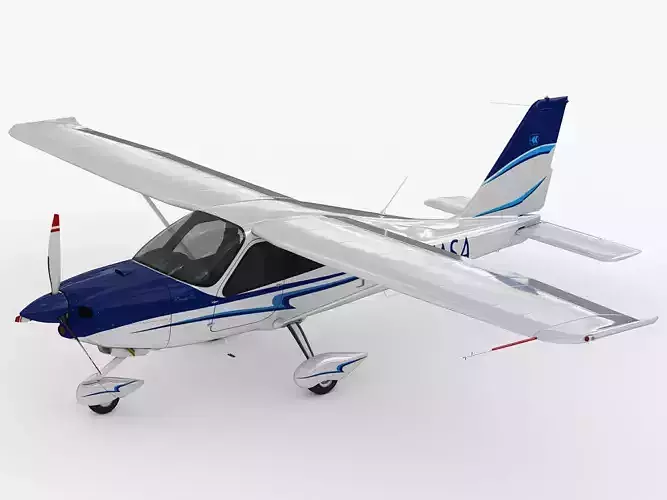 Tecnam P2010 3D model