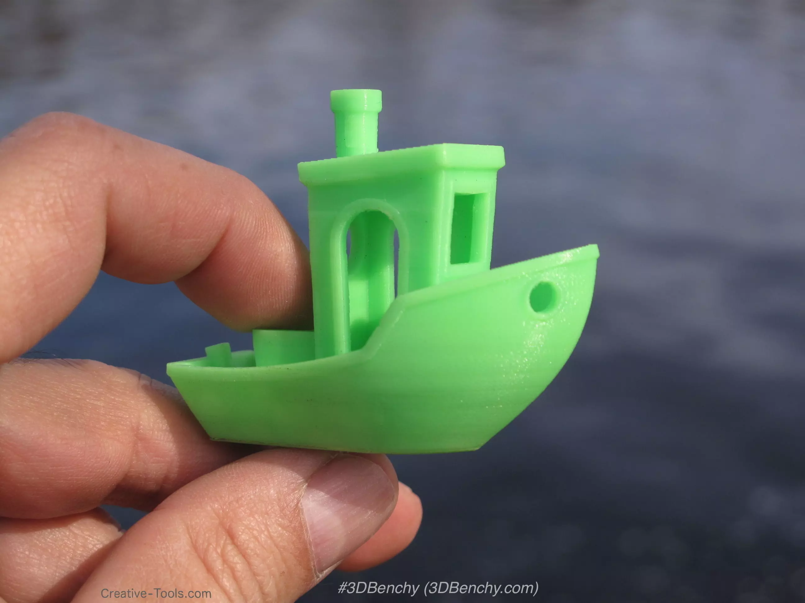 3DBenchy - The jolly 3D printing torture-test Free 3D print model_0
