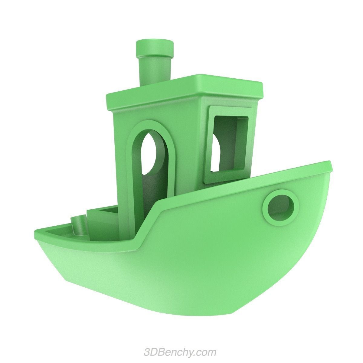 3DBenchy - The jolly 3D printing torture-test Free 3D print model_4