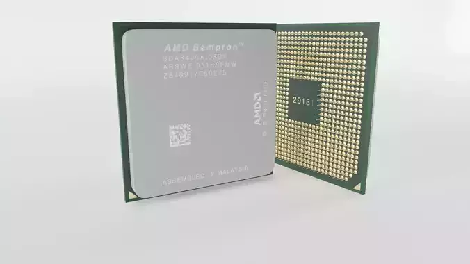 AMD Sempron Free 3D model