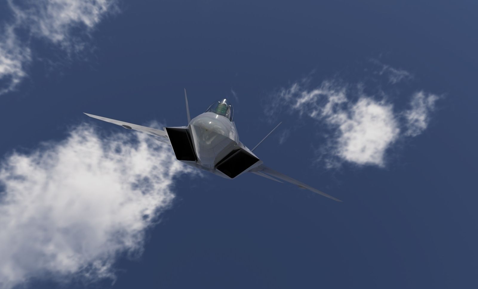 FA22 Raptor 3D model_5