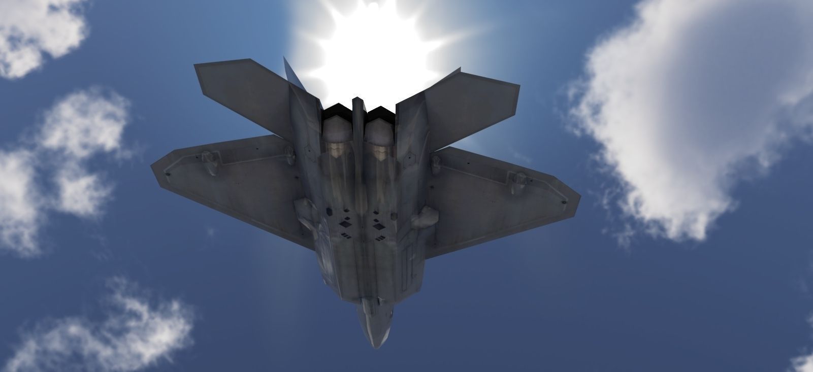 FA22 Raptor 3D model_4