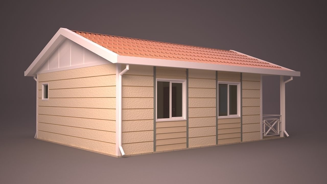 HOME house 3D model_1