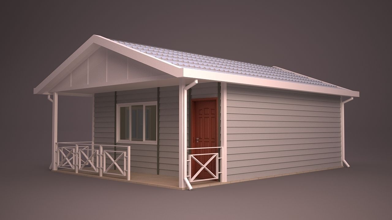HOME house 3D model_3
