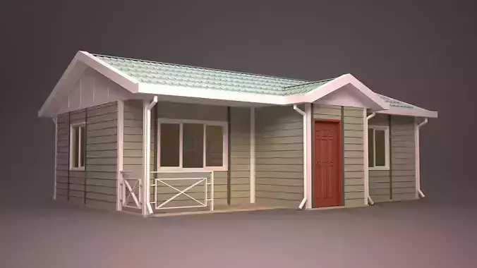 HOME house with roof