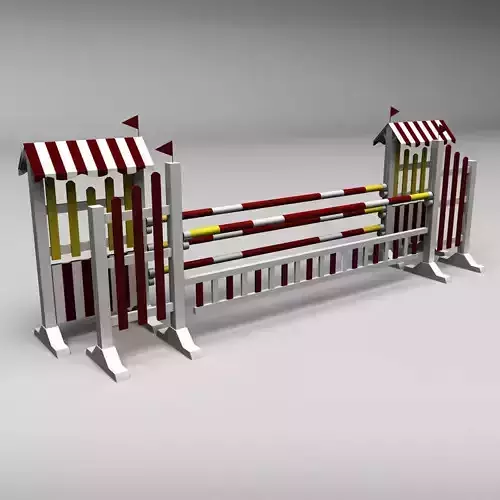 Horse jump obstacle 10