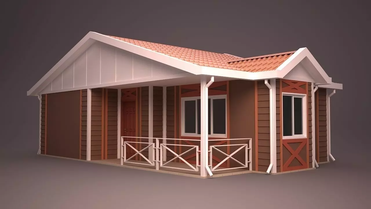 HOME house 3D model_0