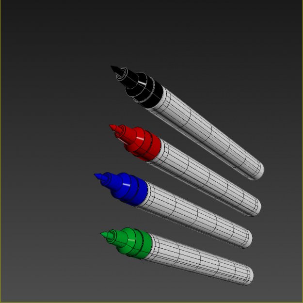 Edding Marker 3D print model_3