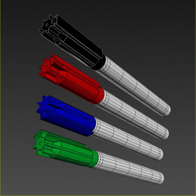 Edding Marker 3D print model_2