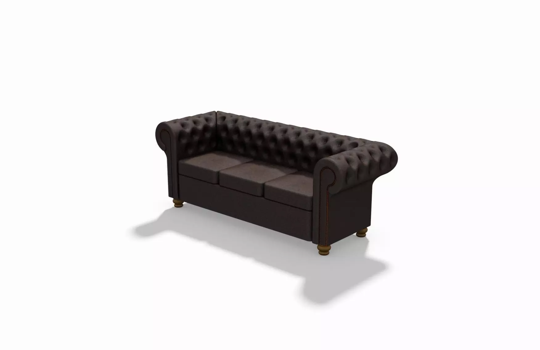 chesterfield sofa 3D model