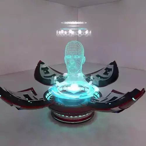 Holographic Projector 3D model