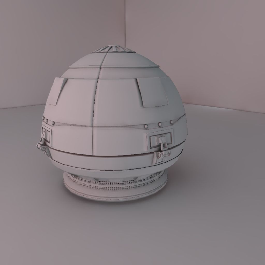 Holographic Projector 3D model_3