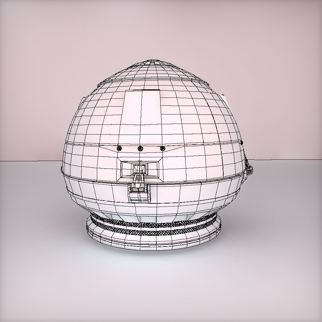Holographic Projector 3D model_5