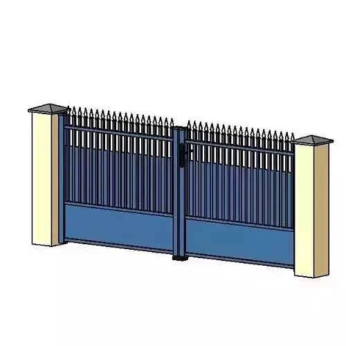 Portail m tal - Double