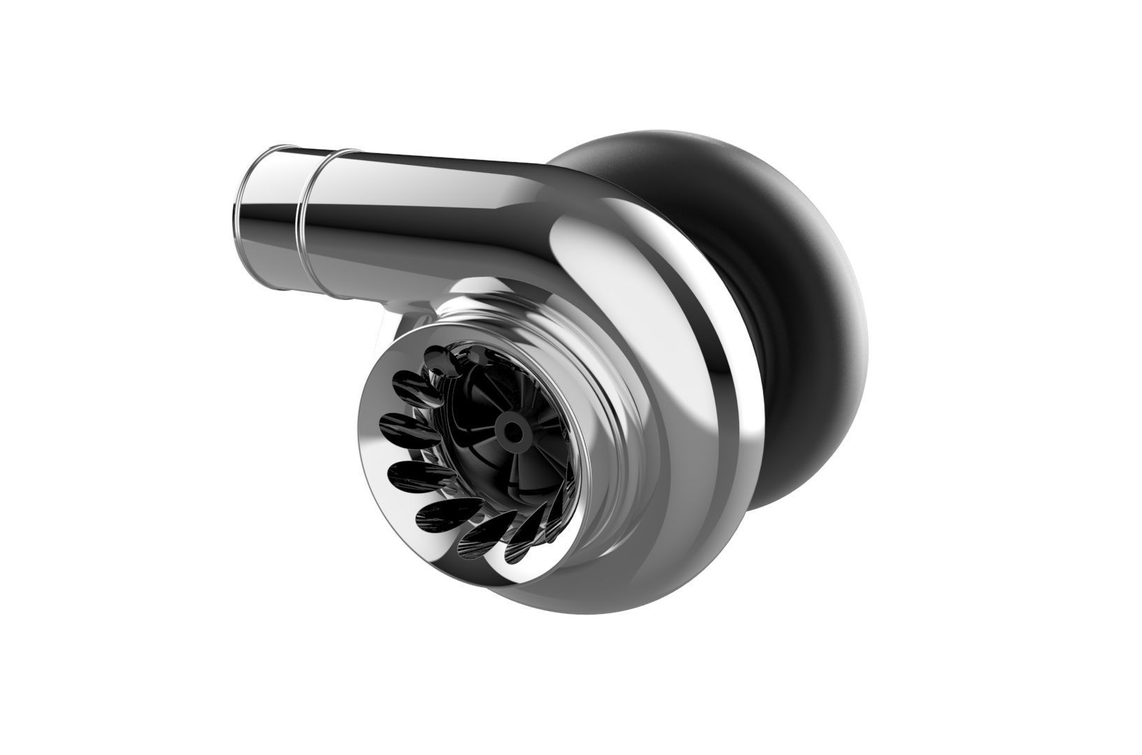 Turbocharger turbo 3D print model_30