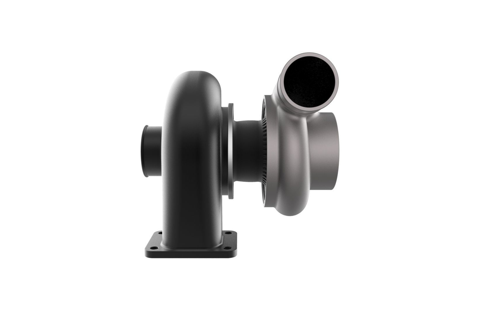 Turbocharger turbo 3D print model_19