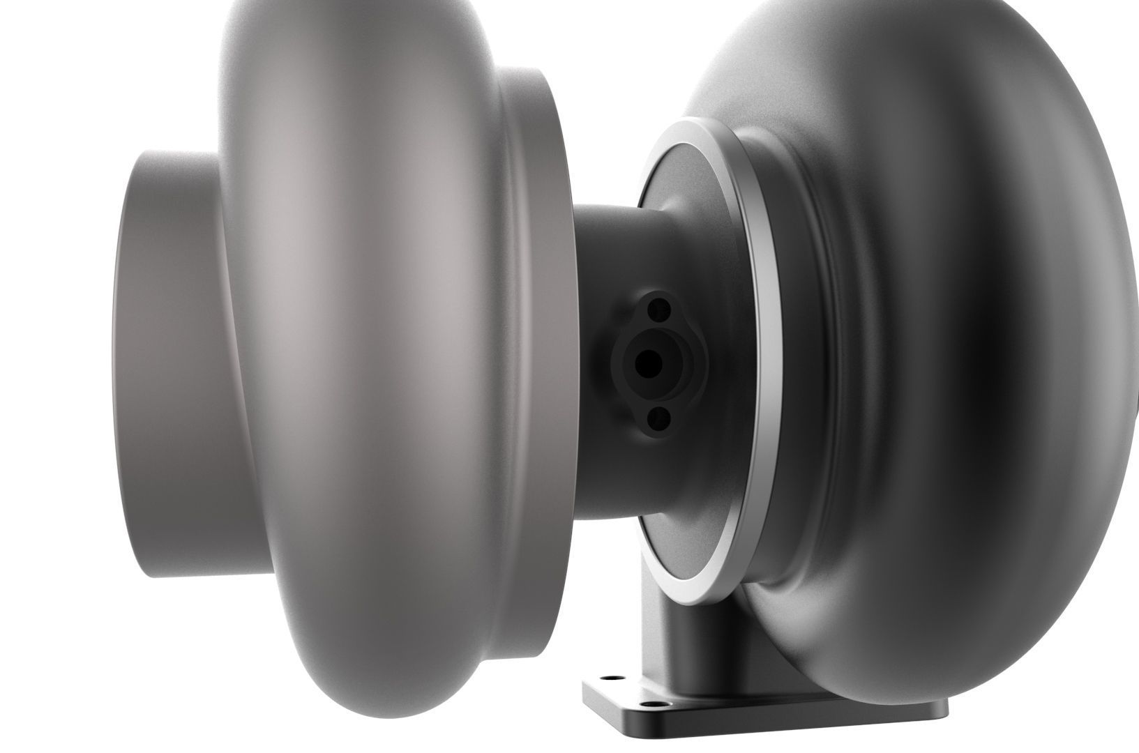 Turbocharger turbo 3D print model_22