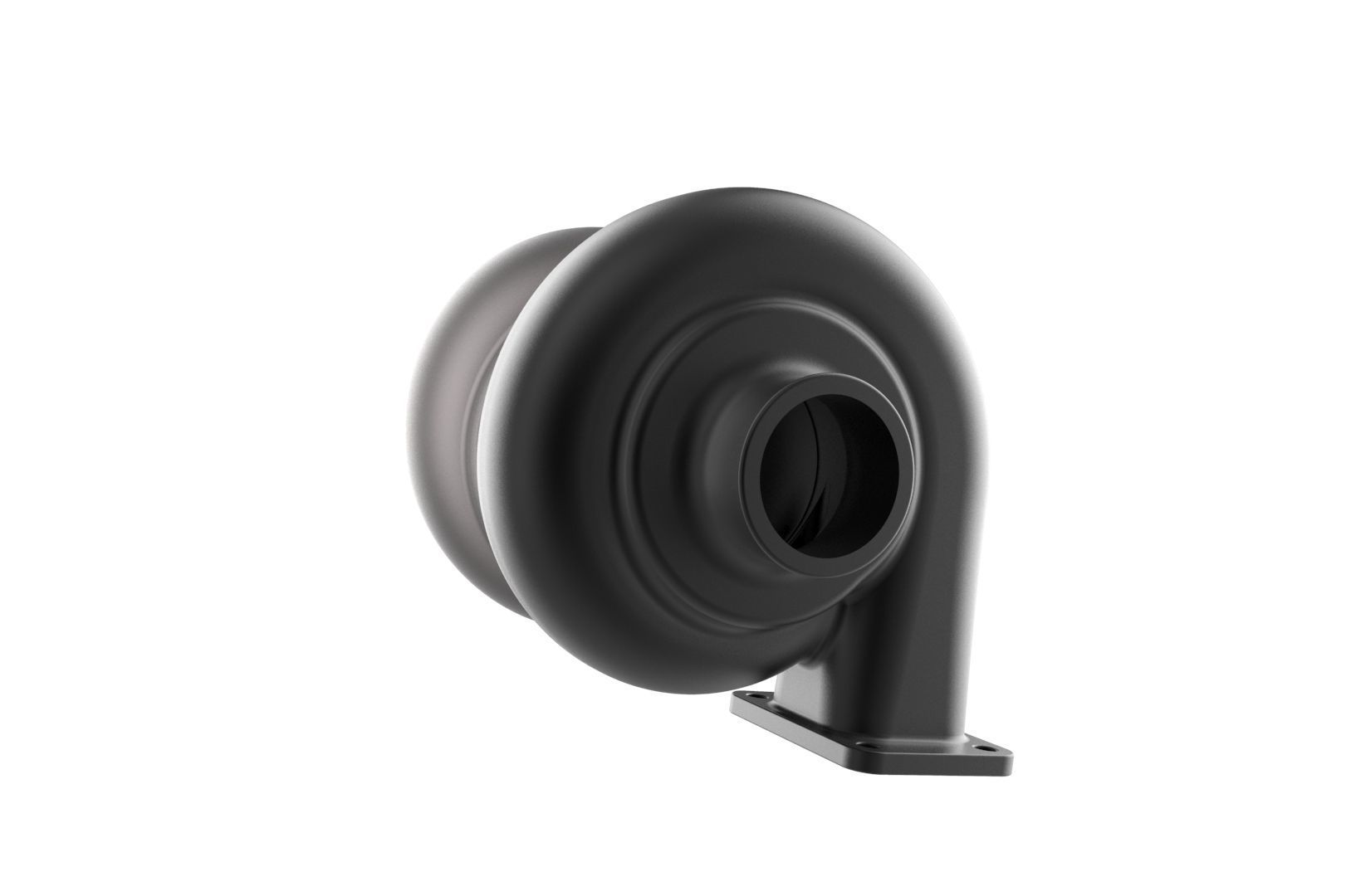 Turbocharger turbo 3D print model_10