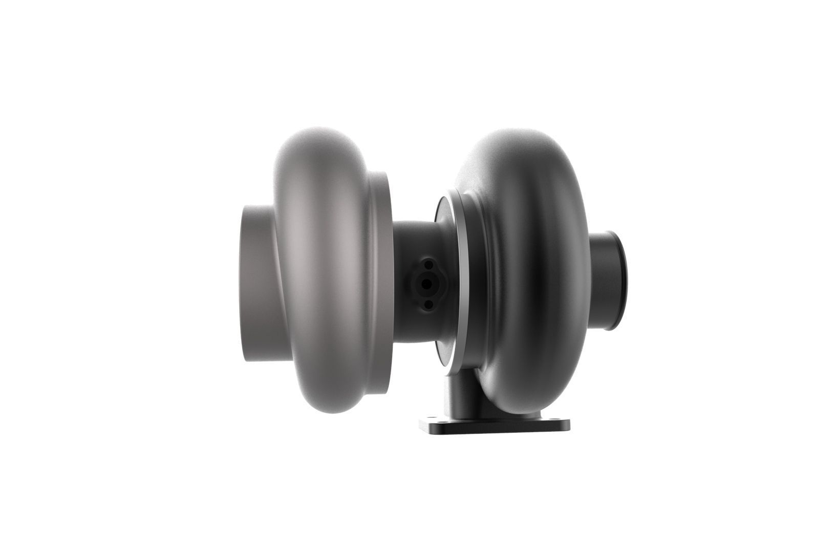 Turbocharger turbo 3D print model_7