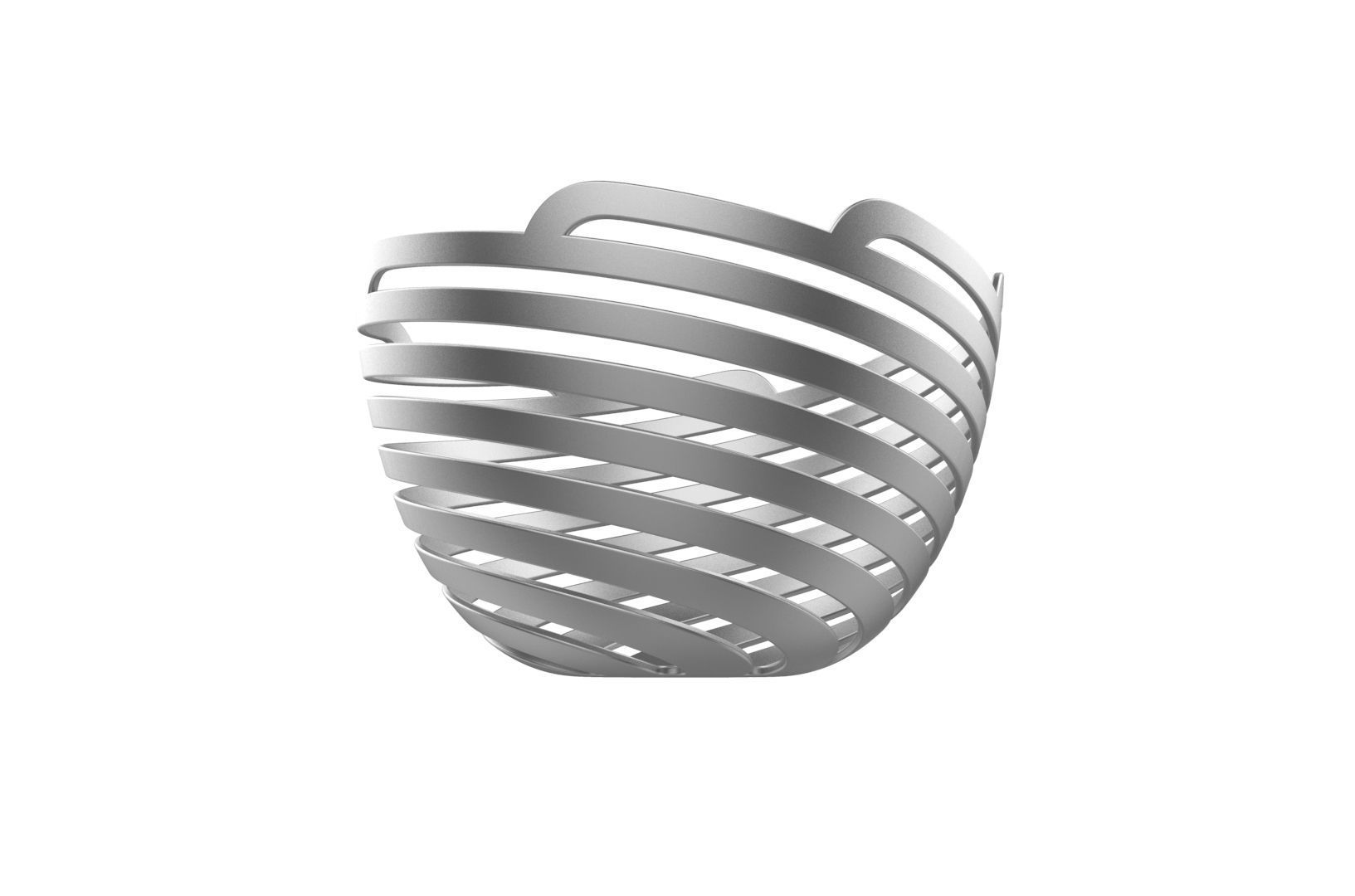Spiral Bowl 3D print model_11