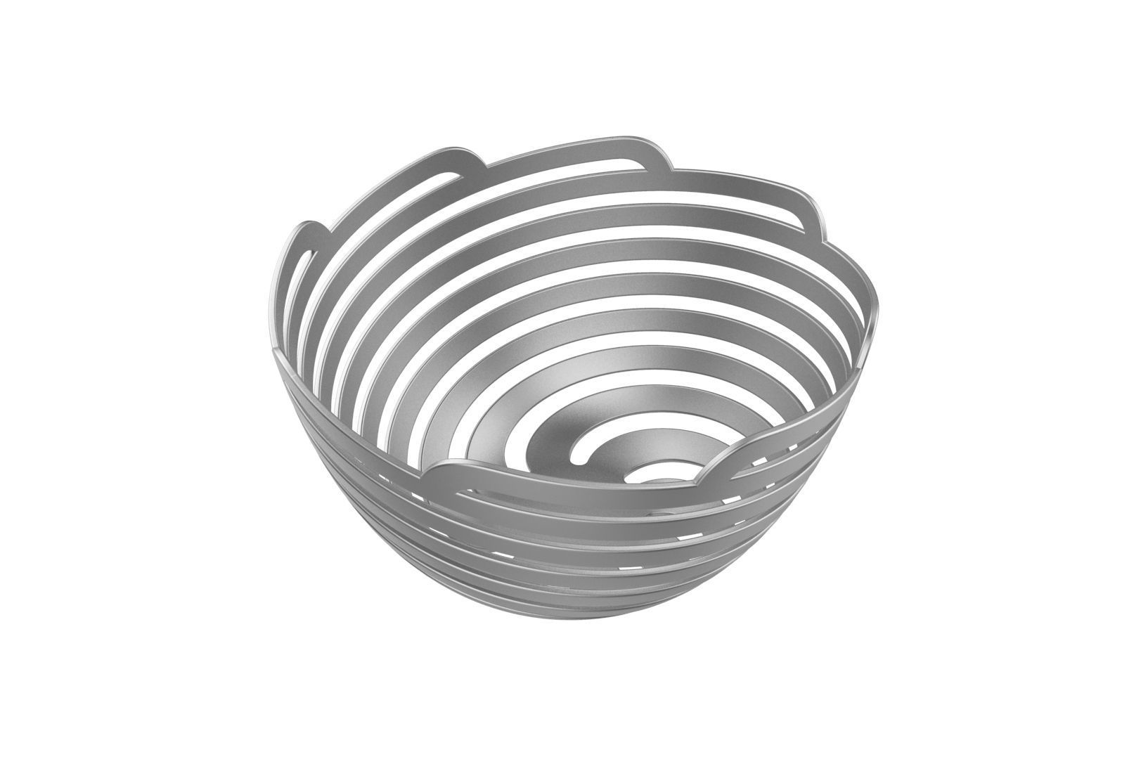 Spiral Bowl 3D print model_24