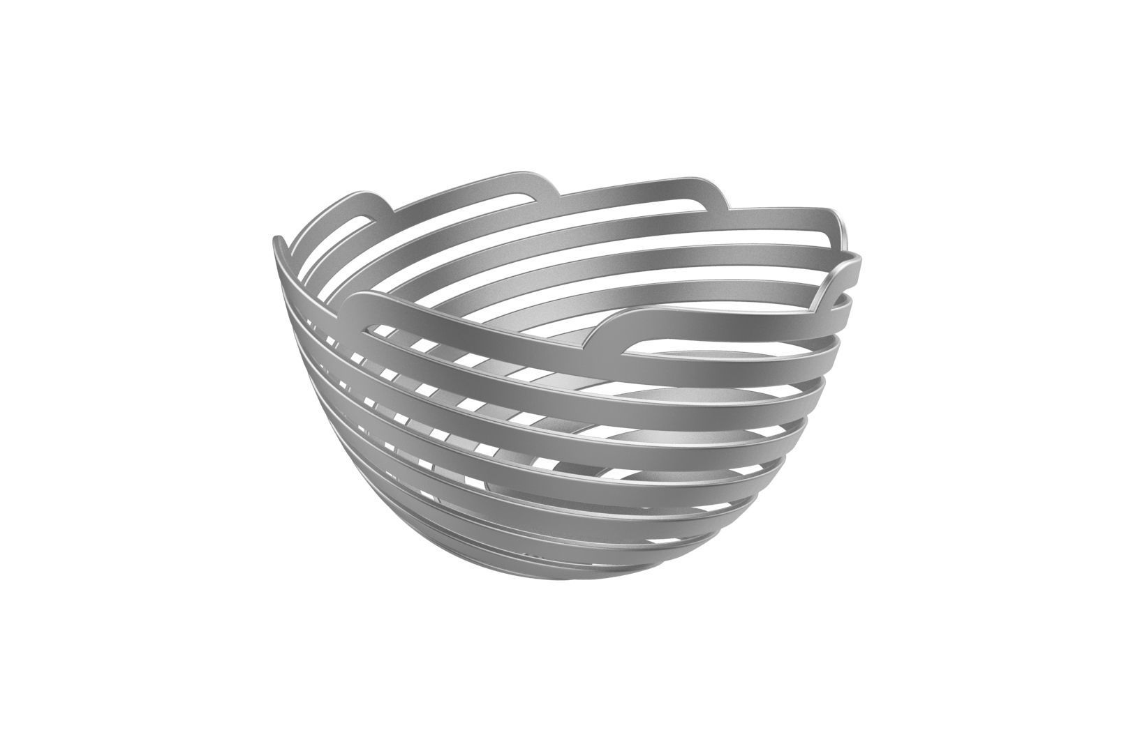 Spiral Bowl 3D print model_14