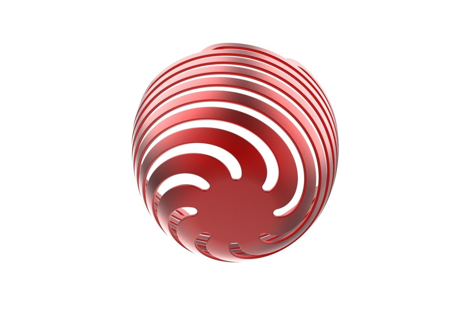 Spiral Bowl 3D print model_28