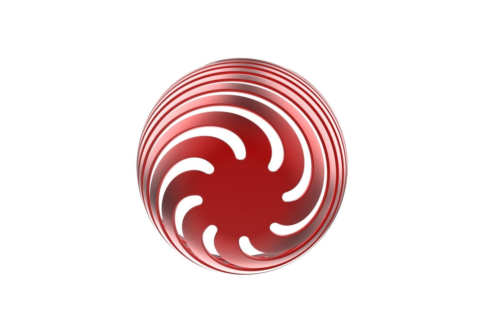 Spiral Bowl 3D print model_18