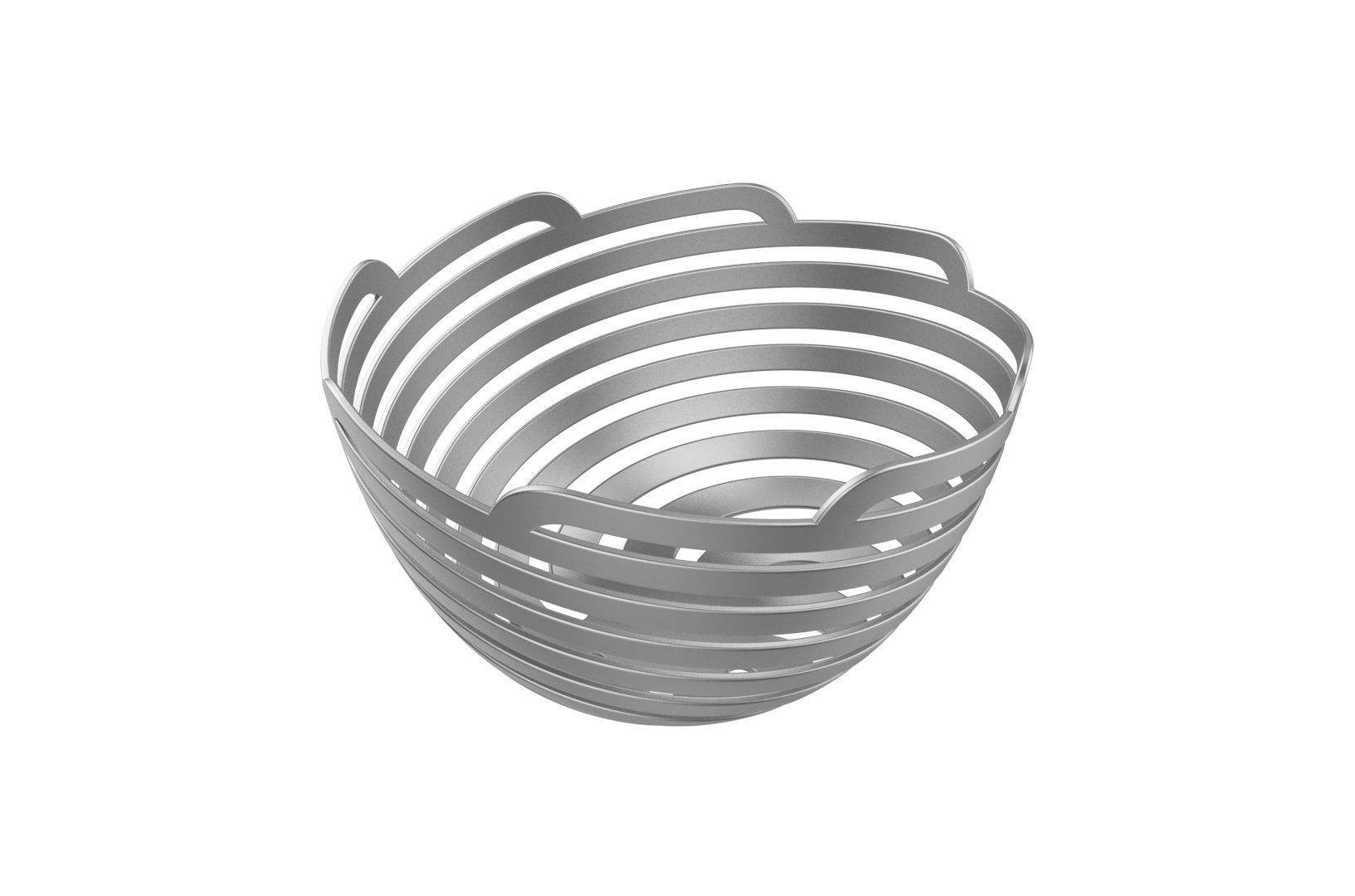 Spiral Bowl 3D print model_12