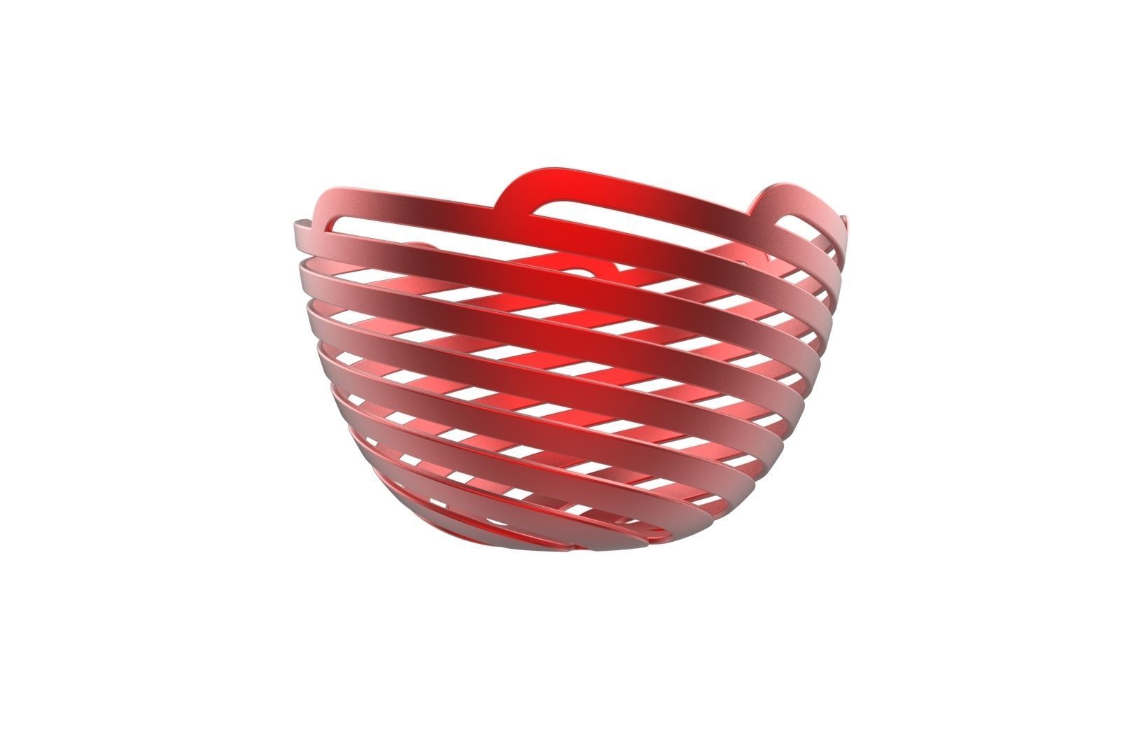 Spiral Bowl 3D print model_17