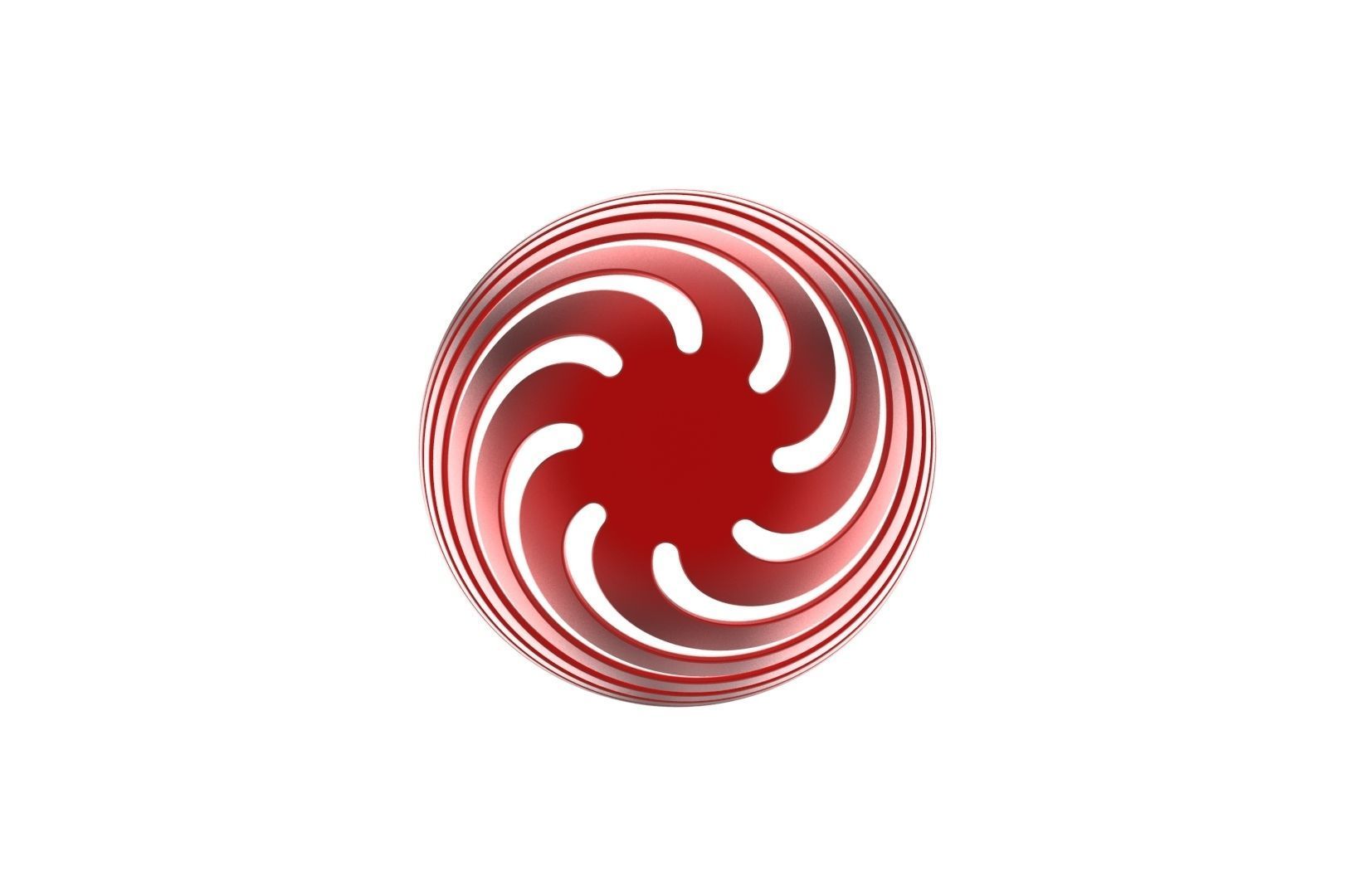 Spiral Bowl 3D print model_6