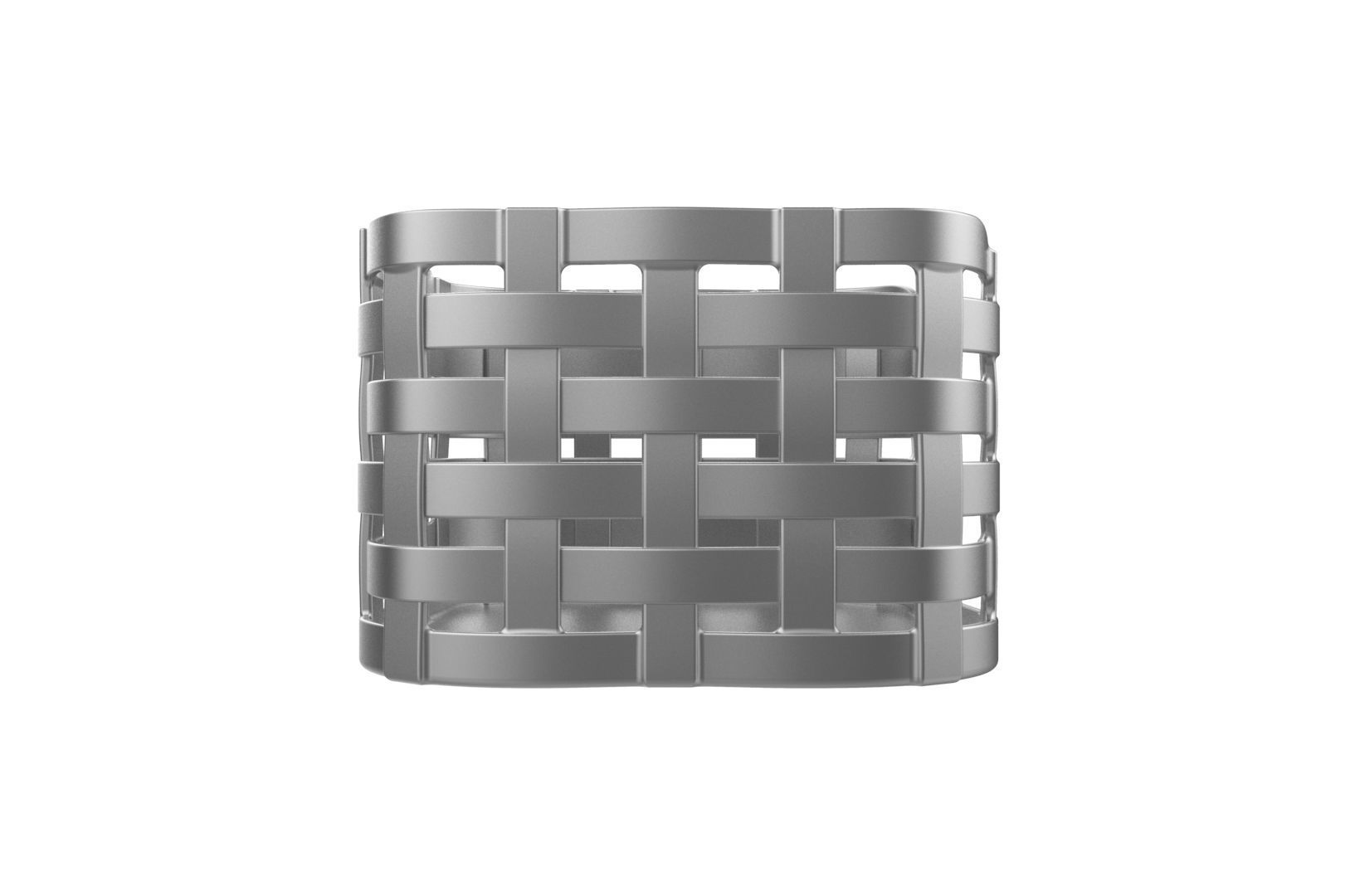 Wooven Desk note paper holder 3D print model_24