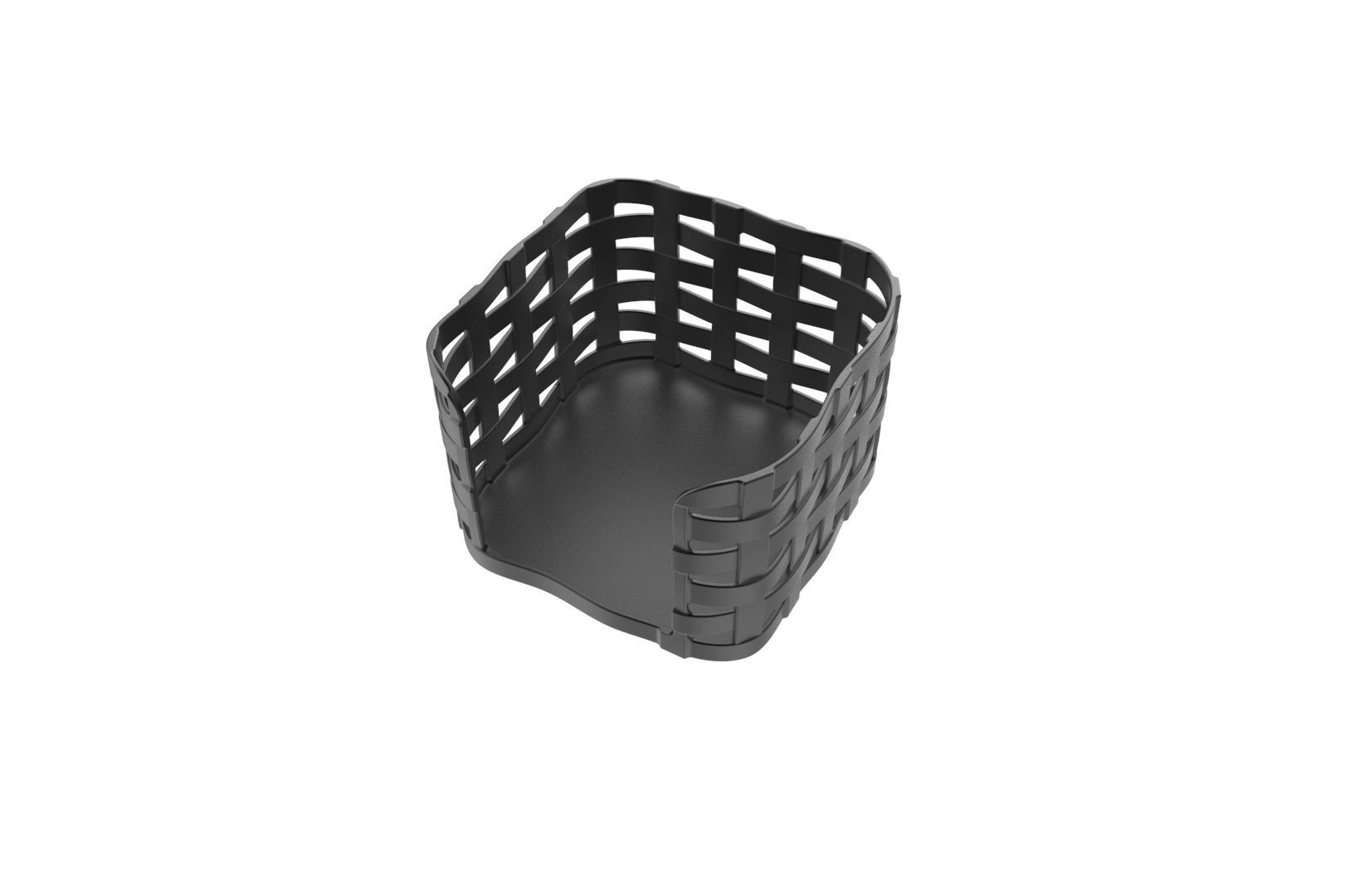 Wooven Desk note paper holder 3D print model_15