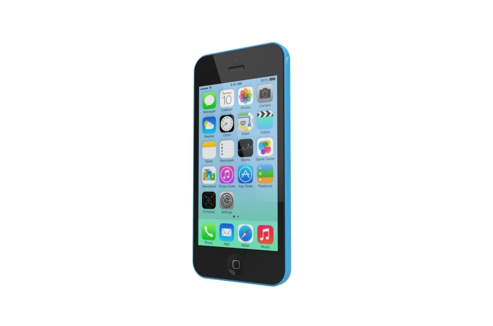 iPhone 5C 3D print model_14