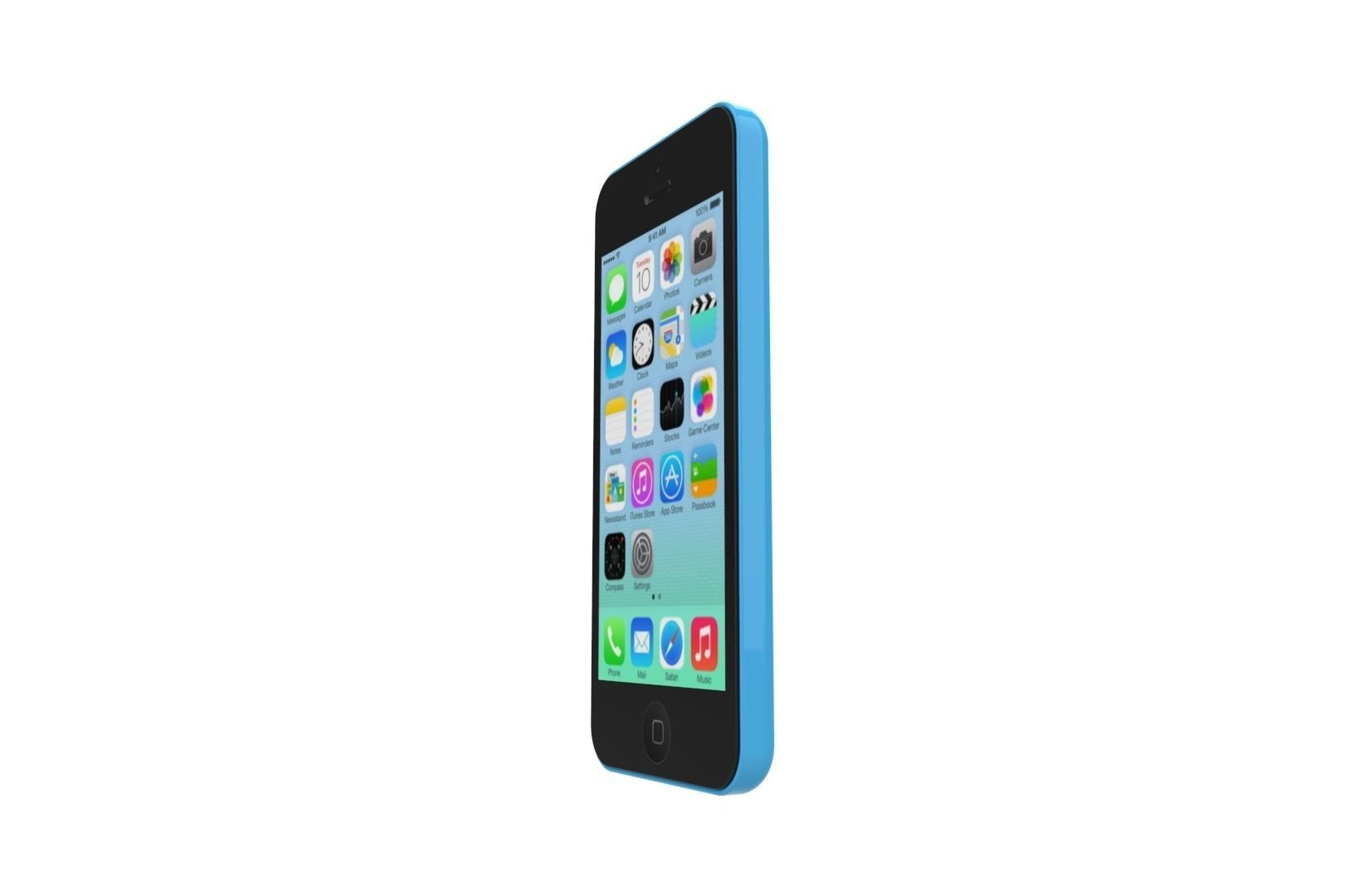 iPhone 5C 3D print model_18
