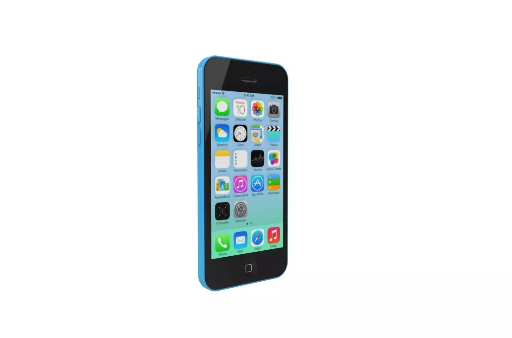 iPhone 5C 3D print model_0