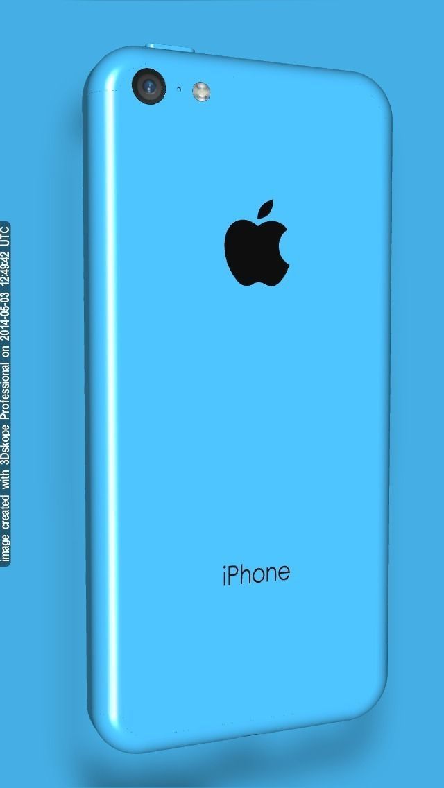 iPhone 5C 3D print model_33